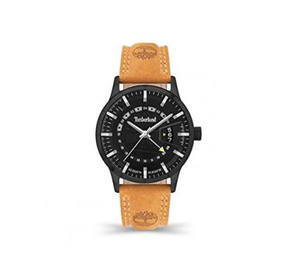 Montre Homme Timberland - TDWGB2201504 Bracelet Cuir Beige