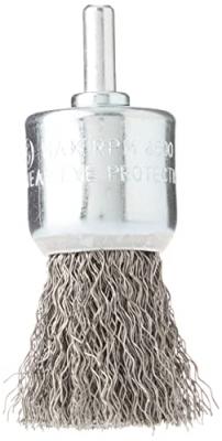 Brosse pinceau Tivoly fil en acier ondul&eacute; &Oslash;28mm