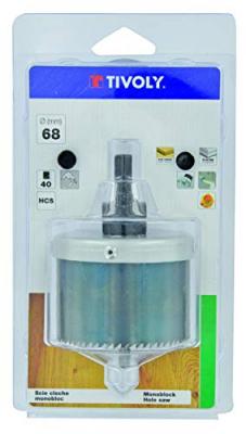 SCIE CLOCHE HCS HEXA bois, Diam.65 mm TIVOLY