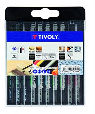 Coffret 10 lames de scie sauteuse mixtes attache U