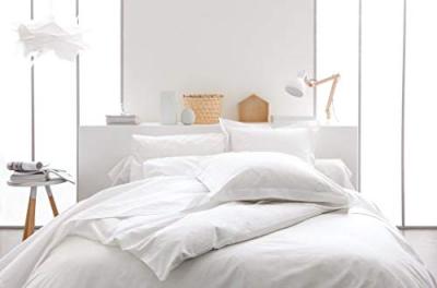 TODAY Lot de 2 taies d'oreiller - 50x70 cm - 100% Coton - Chantilly