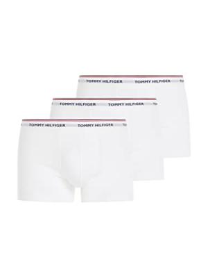 Tommy Hilfiger 3p Trunk Boxer, Blanc (White 100), XL (Lot de 3) Homme