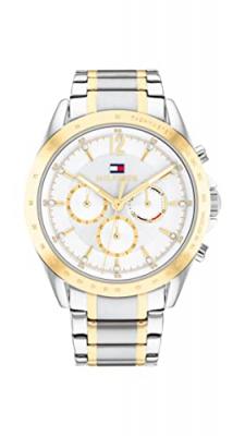 Montre Femme Kenzie Bleu 1782555 Gris Tommy Hilfiger