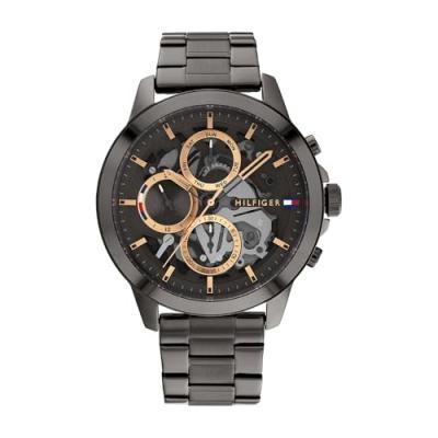 Tommy Hilfiger Jewelry Bracelet pour Homme en Cuir Bleu marin - 2790200S