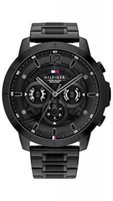 Montre Homme Tommy Hilfiger 1710494 - Bracelet Acier Noir