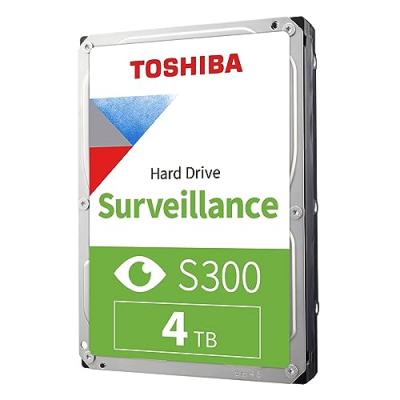 Toshiba S300 Surveillance 3.5"" 4000 Go S&eacute;rie ATA III