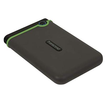 Transcend StoreJet 25M3 disque dur externe 2000 Go Gris