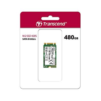 Transcend 420S - SSD - 480 Go - interne - M.2 2242 - SATA 6Gb/s