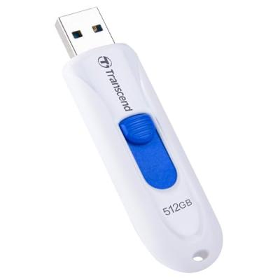 Transcend JetFlash 790 TS512GJF790W Cl&eacute; USB 3.1 Gen 1 Blanc 512 Go