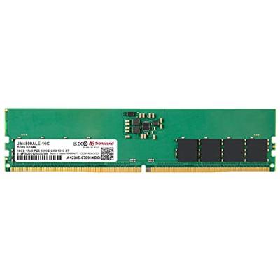 Transcend JetRam JM4800ALE-16G module de m&eacute;moire 16 Go 1 x 16 Go DDR5 4800 MHz ECC