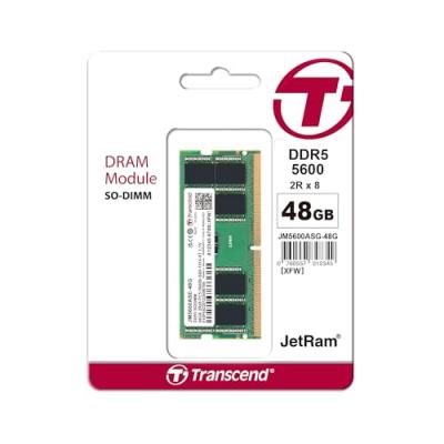 Transcend JetRam JM5600ASE-48G module de m&eacute;moire 48 Go DDR5 5600 MHz