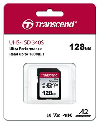 Ultra performance ts128gsdc340s 128go sdxc 160mo/s noir