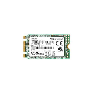 Transcend MTS425S - SSD - 500 Go - interne - M.2 2242 - SATA 6Gb/s