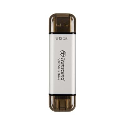 Transcend ESD310 - SSD - 512 Go - USB 3.2 Gen 2x1