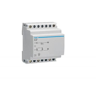 Hager - Transformateur modulaire 40VA 230V 12V 24V 4 Modules ST314