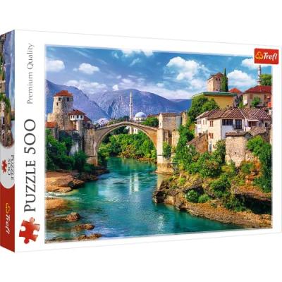 Puzzle Vieux Pont &agrave; Mostar, Bosnie Herz&eacute;govine Trefl