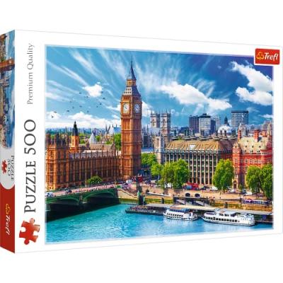 Trefl 916 37329 EA 500pcs Sunny Day in London, Coloured