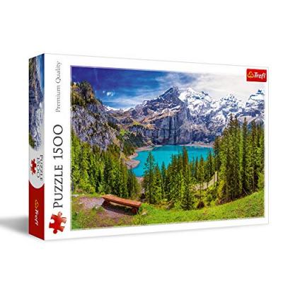 Puzzle Lac d'Oeschinen 1500 pieces 