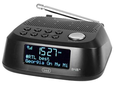 Trevi radio-r&eacute;veil dab rc-80d4 noir