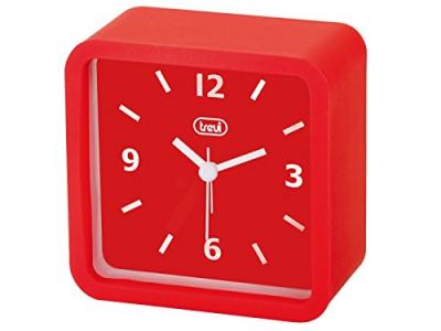 Reveil quartz sl 3820 rouge trevi