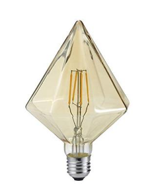 Trio Lighting Ampoule LED E27 4&nbsp;W 2&nbsp;700&nbsp;K diamant ambre