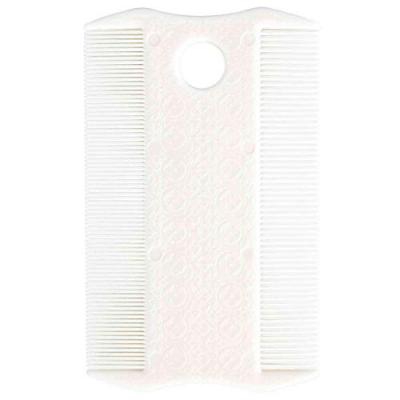 Trixie 2402 Peigne anti-puces et anti-poussi&egrave;re double face 9 cm