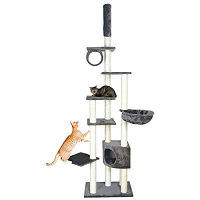 Trixie - 43902 - Arbre &agrave; chat ""Madrid"" - Gris - 245/270 cm
