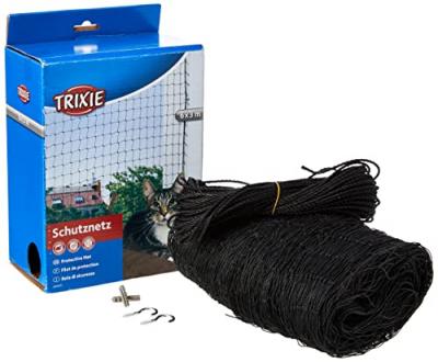 Filet De Protection, 6 &times; 3 M, Noir - Mon Animalerie