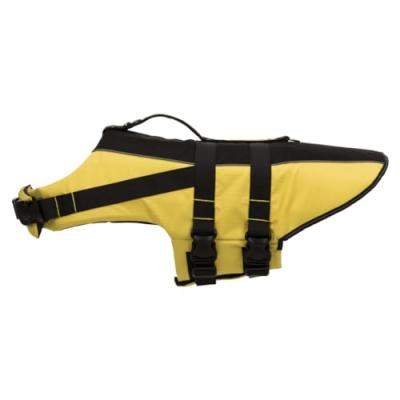 TRIXIE Gilet de sauvetage - S: 35 cm - Jaune et noir - Pour chien