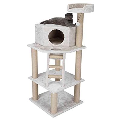 TRIXIE Arbre &agrave; chat Marlena 151 cm - Gris clair 