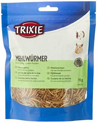 Trixie - Larves de vers de farine s&eacute;ch&eacute;es 70 gr - TR-60792