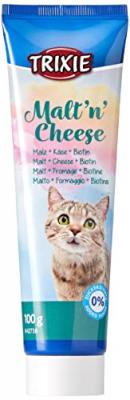 Produit contre les Boules de Poils, Malt et Fromage 100 gr Trixie