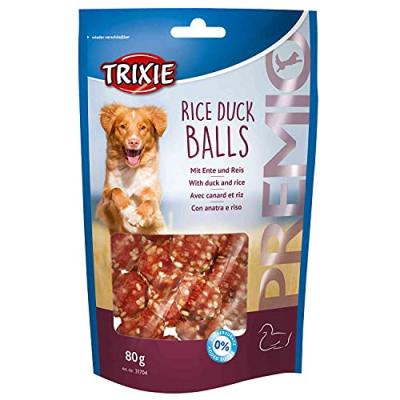 Friandise au canard et au riz pour chien 80 g Trixie Multicolor