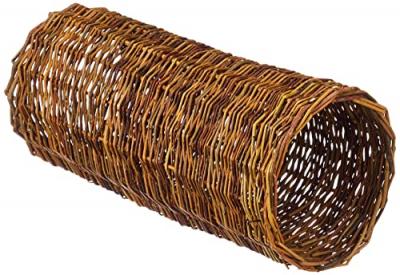 Trixie Tunnel en Osier pour Cochons d'Inde, 33&nbsp;x 15&nbsp;cm