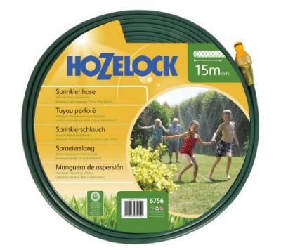 Tuyau d'aspersion plat perfor&eacute; 15m - HOZELOCK - 6756P0000