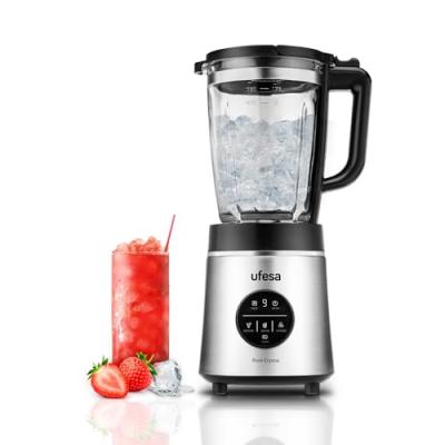 Ufesa rock crystal 1,75 l m&eacute;langeur de table 1800 w noir, acier inoxydable 