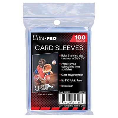 Ultra Pro 100 pochettes Store Safe Soft Sleeves 