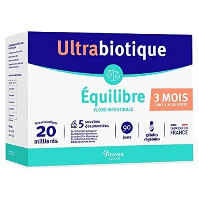 Vitavea Ultrabiotique &Eacute;quilibre Offre Promo 3 Mois - Bo&icirc;te 90 G&eacute;lules