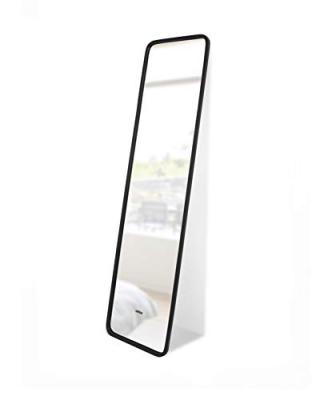 Umbra - Miroir rectangulaire contour en caoutchouc mat
