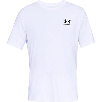 Under Armour T-shirt Manches Courtes Homme - WHITE/Black, WHITE/Black