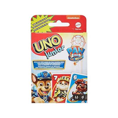 Mattel Games Uno Junior Paw Patrol Card Game Multicolore 3 Years