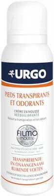 URGO Filmomousse - Cr&egrave;me en Mousse Pieds Transpirants et Odorants 125ml