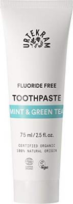Urtekram Mint & Green Tea Dentifrice &Agrave; La Menthe Au Th&eacute; Vert 75 Ml
