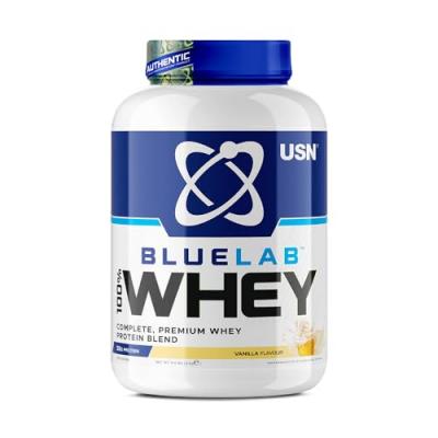 USN Blue Lab Whey Vanille USNBLW13 - Bleu et blanc - 2 kgs
