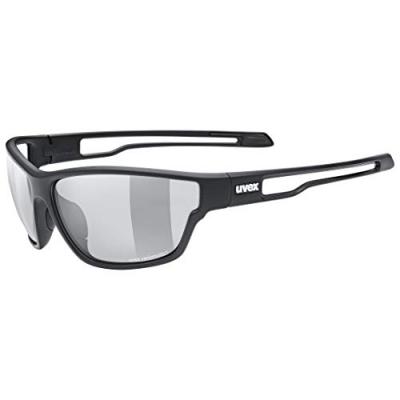 Uvex Sportstyle 806 V Sunglasses Noir Variomatic Smoke/CAT1-3