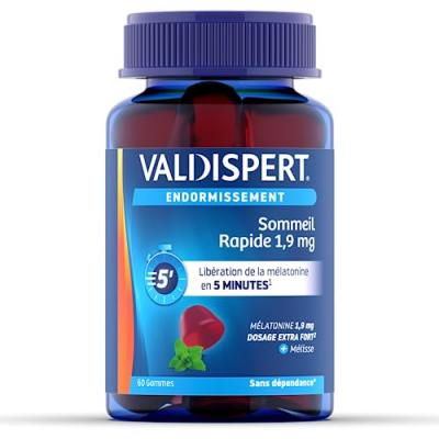 Valdispert Sommeil Rapide 1,9mg Gommes 60uts