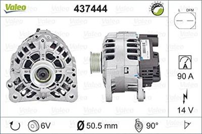 Alternateur REMANUFACTURED PREMIUM 437444 Valeo