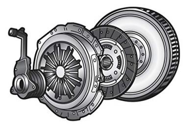 Kit d'embrayage + volant moteur VALEO 845152 (X1)