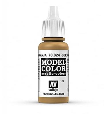 Vallejo acrylic model color - german cam. orange ochre - val824 vall-70824