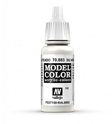 Gris Argent&eacute; 152 / 883 Pot De Peinture Acrylique 17ml - Prince August